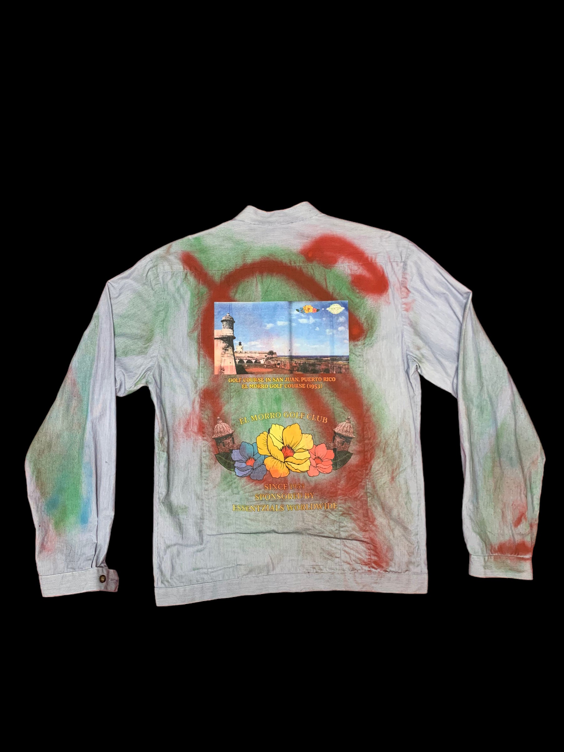 GRAFFITI DRESS SHIRT