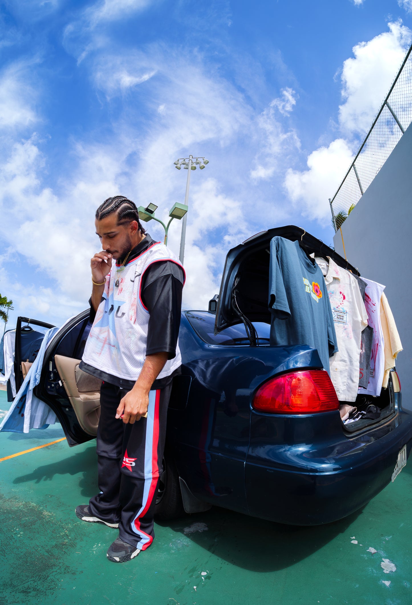 STRICTO X ESSENTZIALS POLO BLACK JERSEY