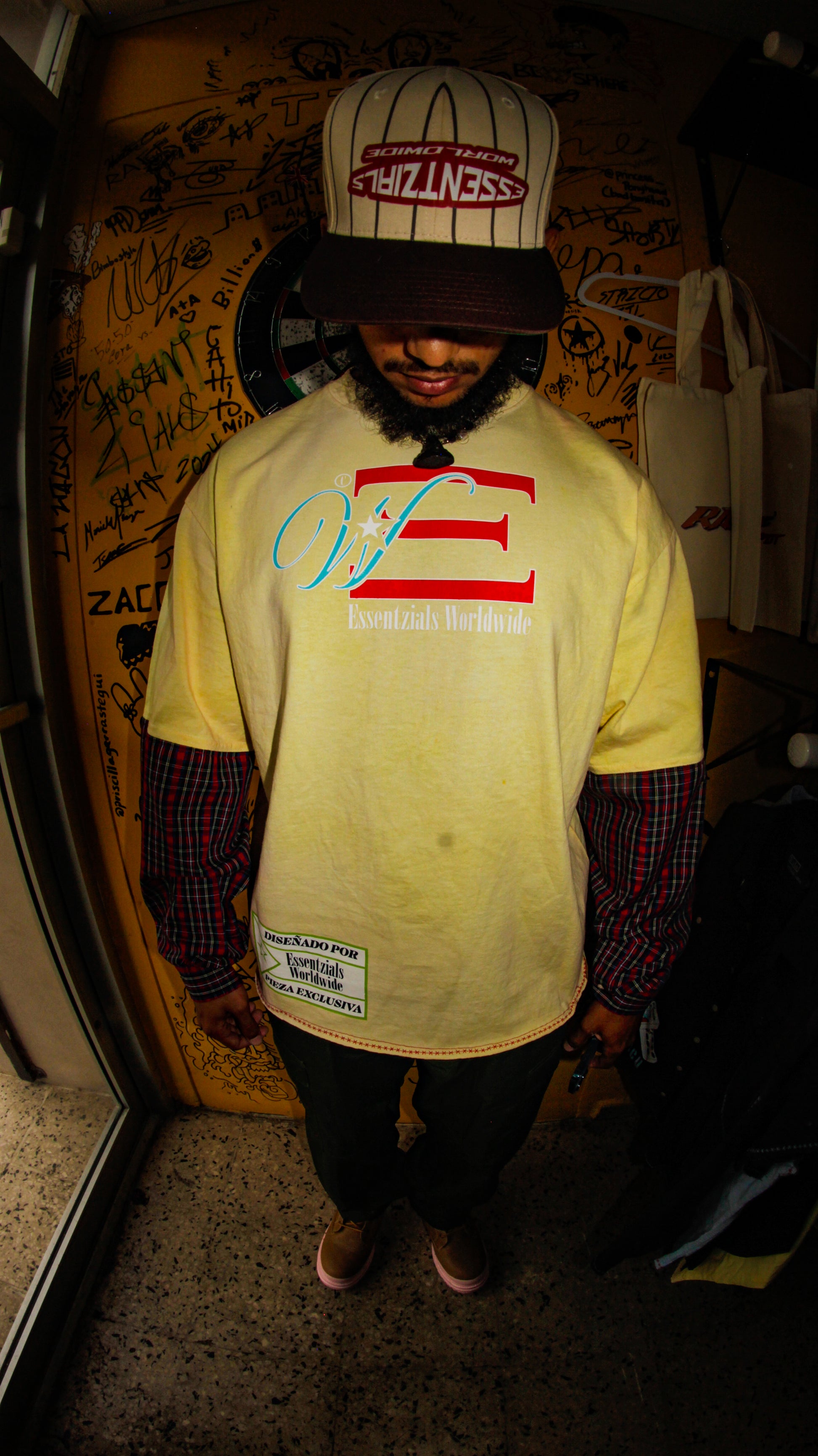 ESSENTZIALS LONG SLEEVE DOUBLE LAYER
