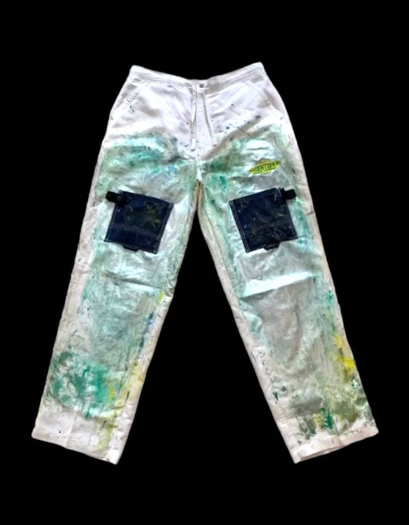 1/1 ESSENTZIALS BARBA BLANCA PANTS