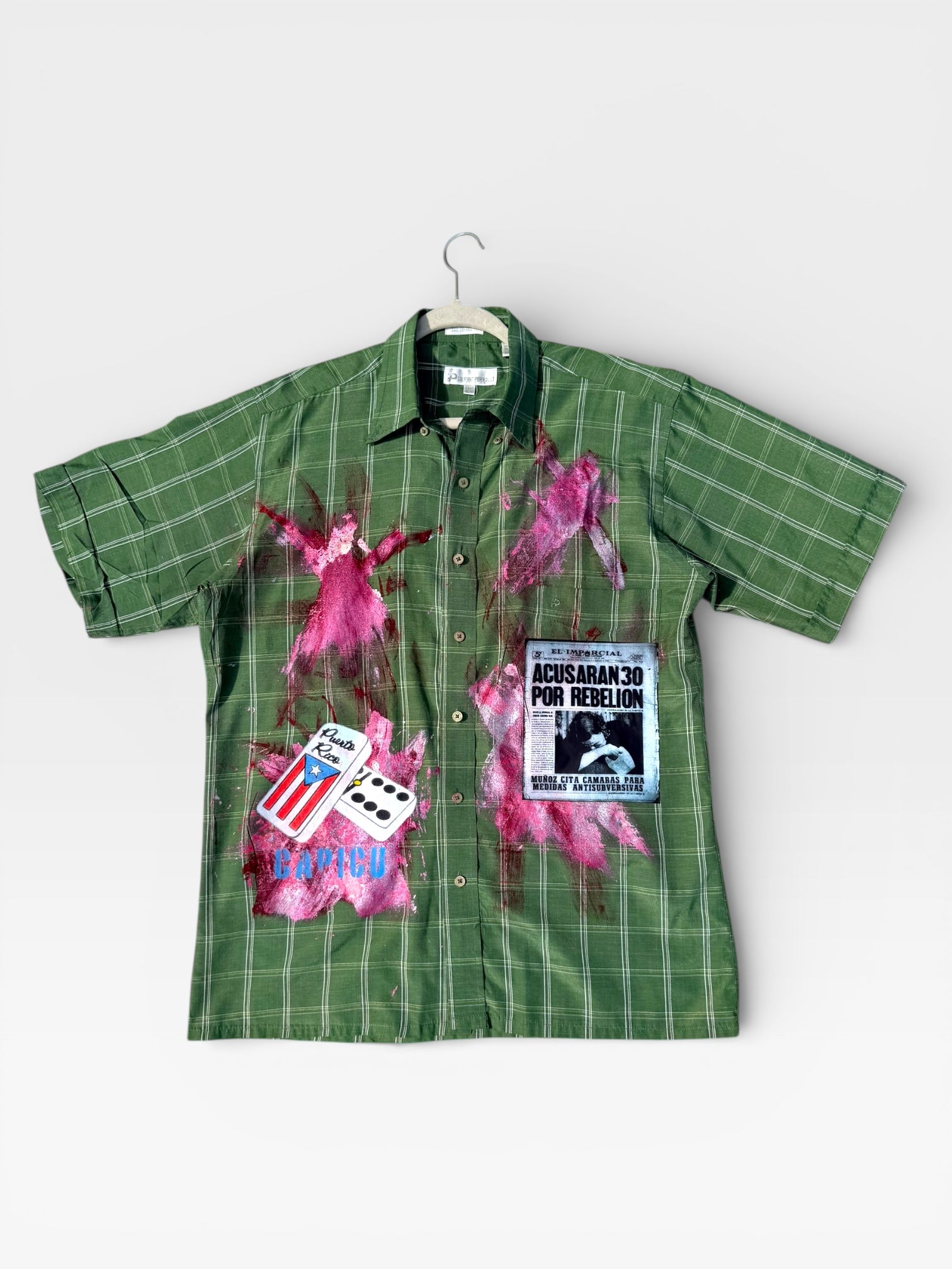 PLANET BORICUA PLAID SHIRT – 1/1
