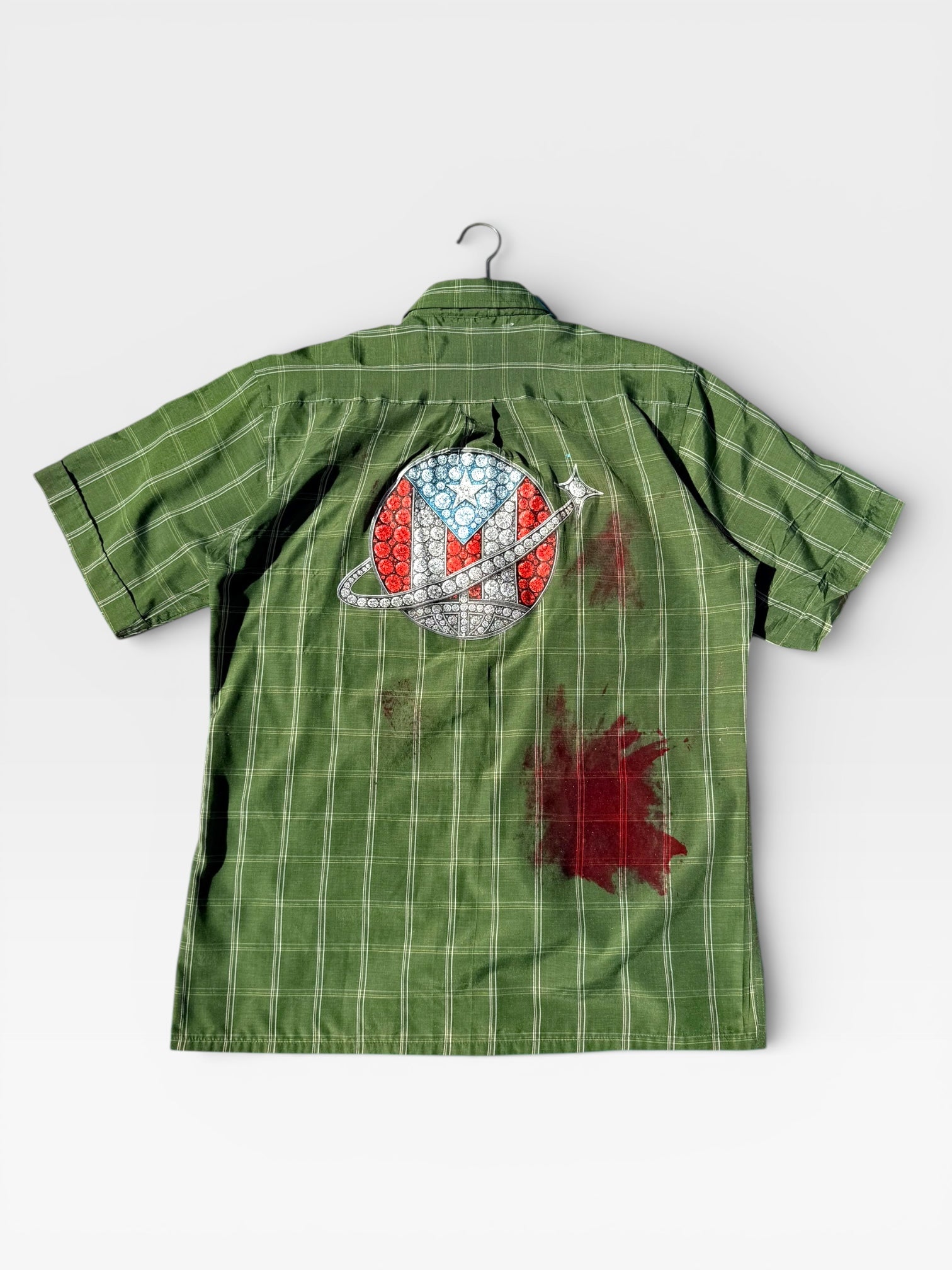 PLANET BORICUA PLAID SHIRT – 1/1
