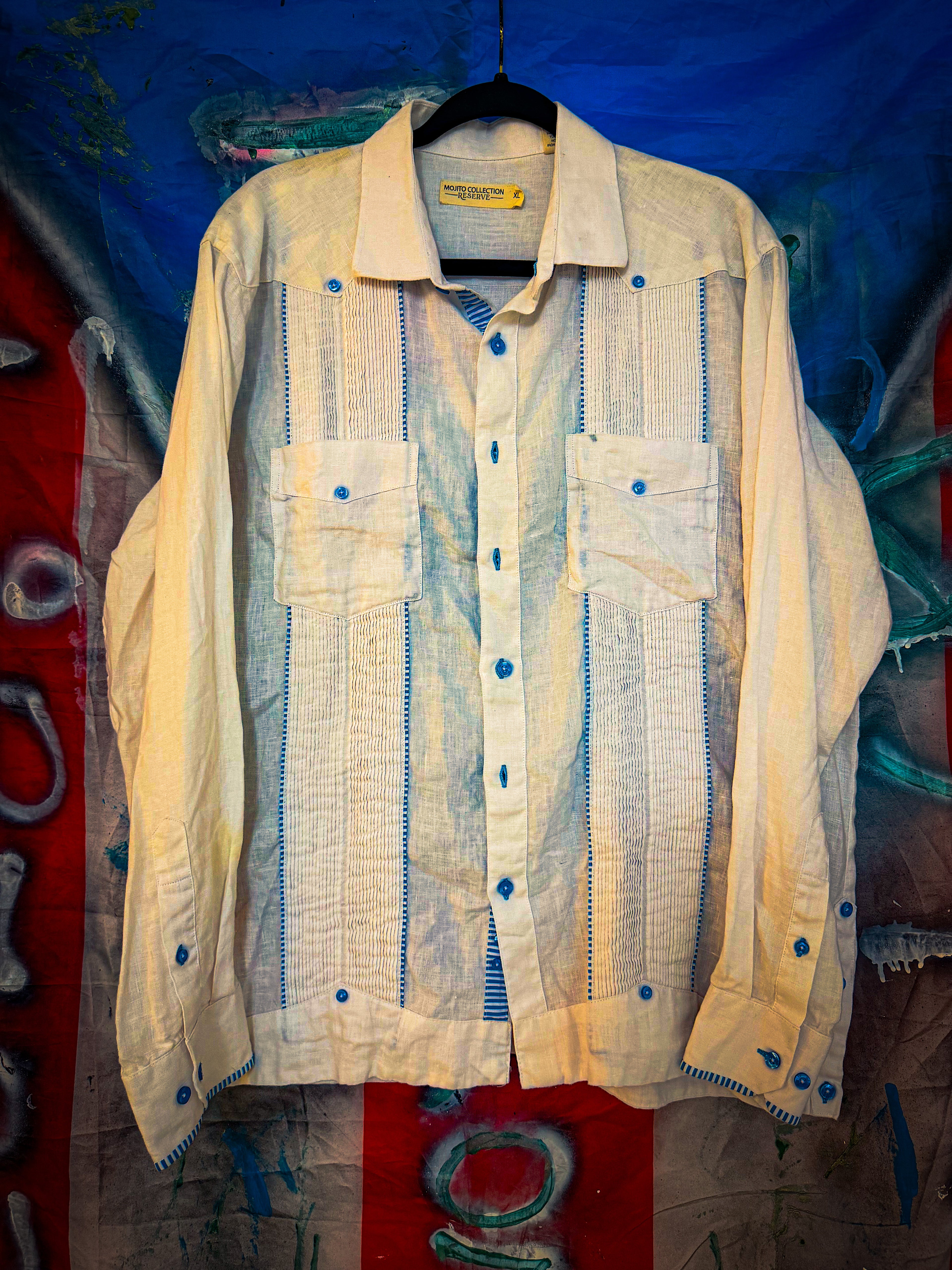 LAS NOTICIAS GRAFFITI DRESS SHIRT 📰🎨