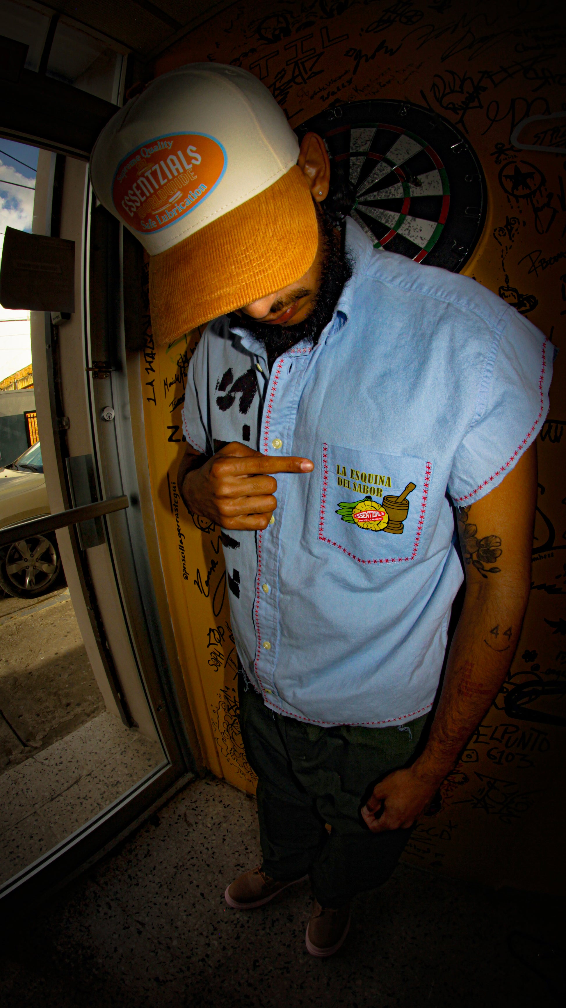 LA ESQUINA DEL SABOR MUSCLE DRESSING TEE