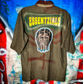 ESSENTZIALS SPRAYED POLO