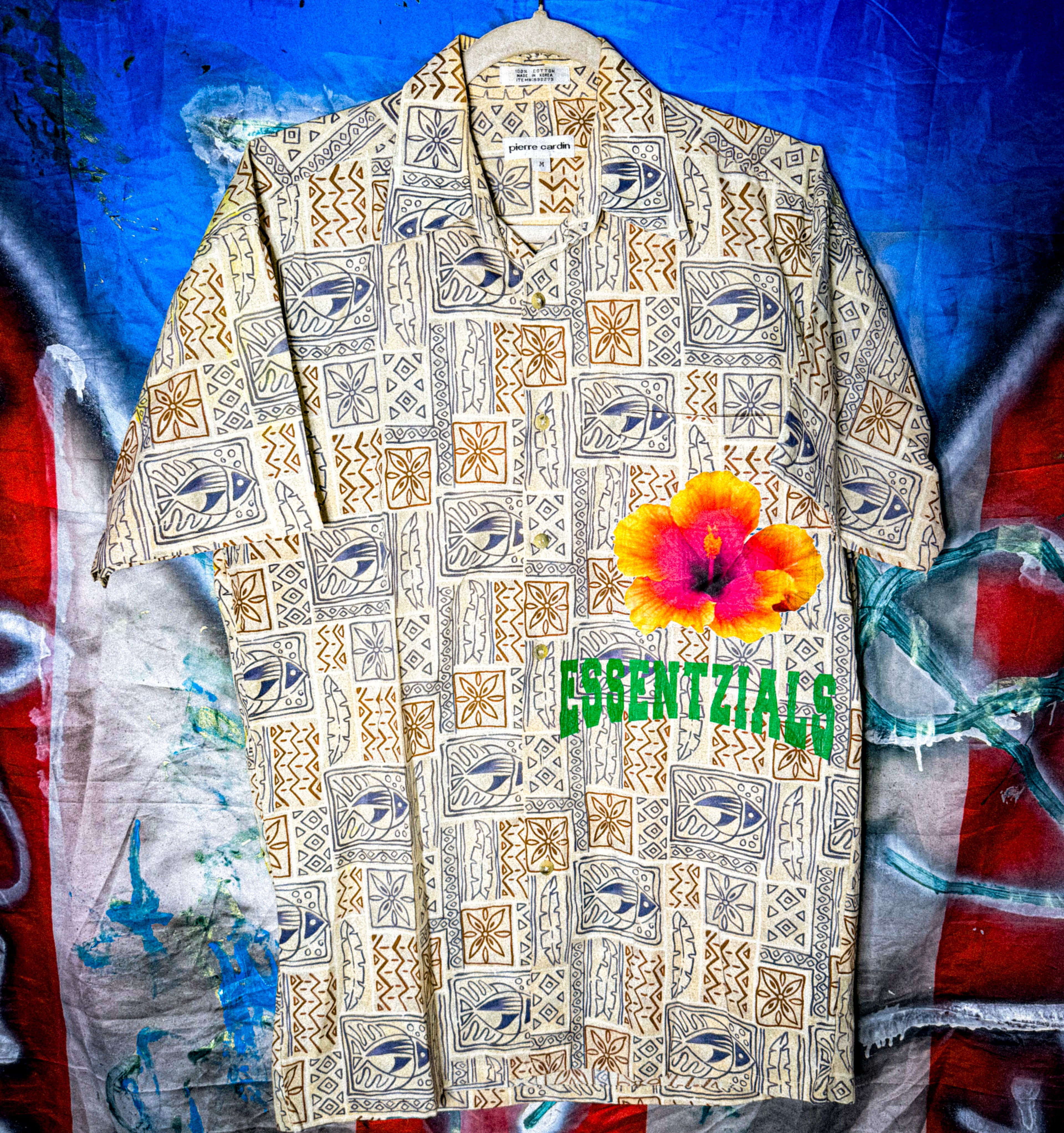 LA CUNA DE LOS ARTISTAS VINTAGE BUTTON UP