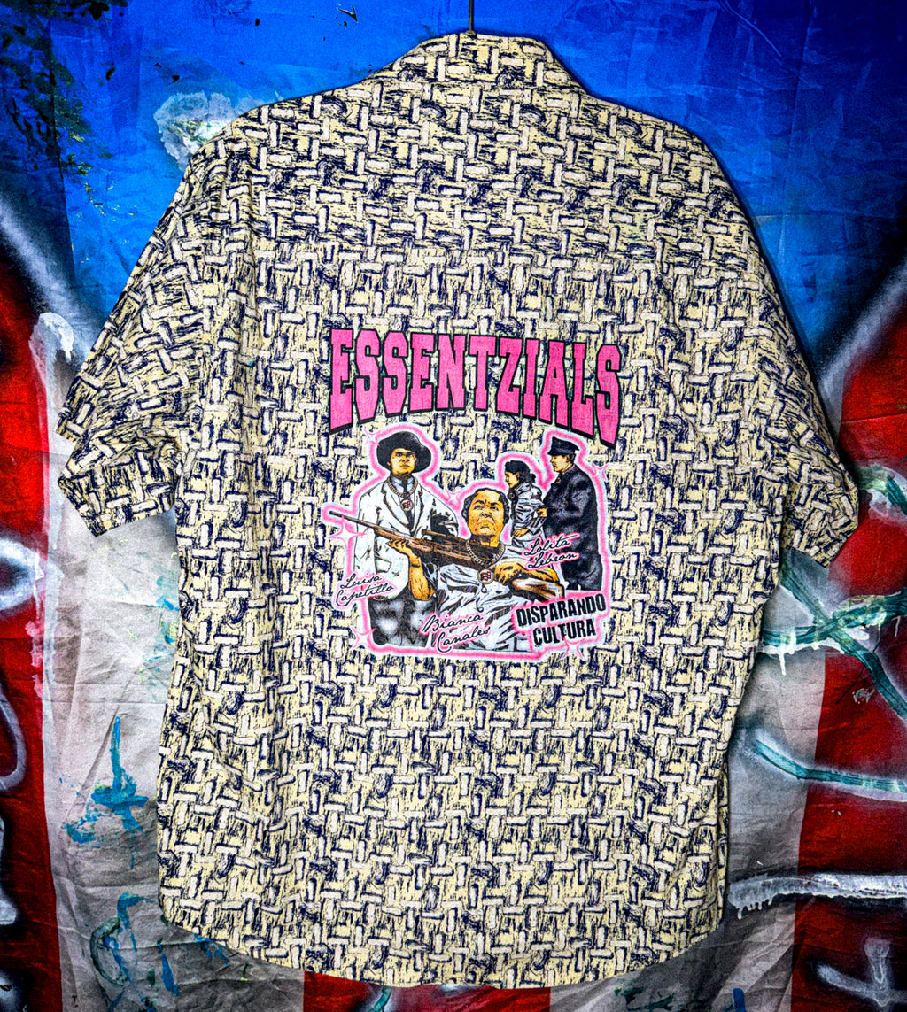ESSENTZIALS DISPARANDO CULTURA VINTAGE TEE