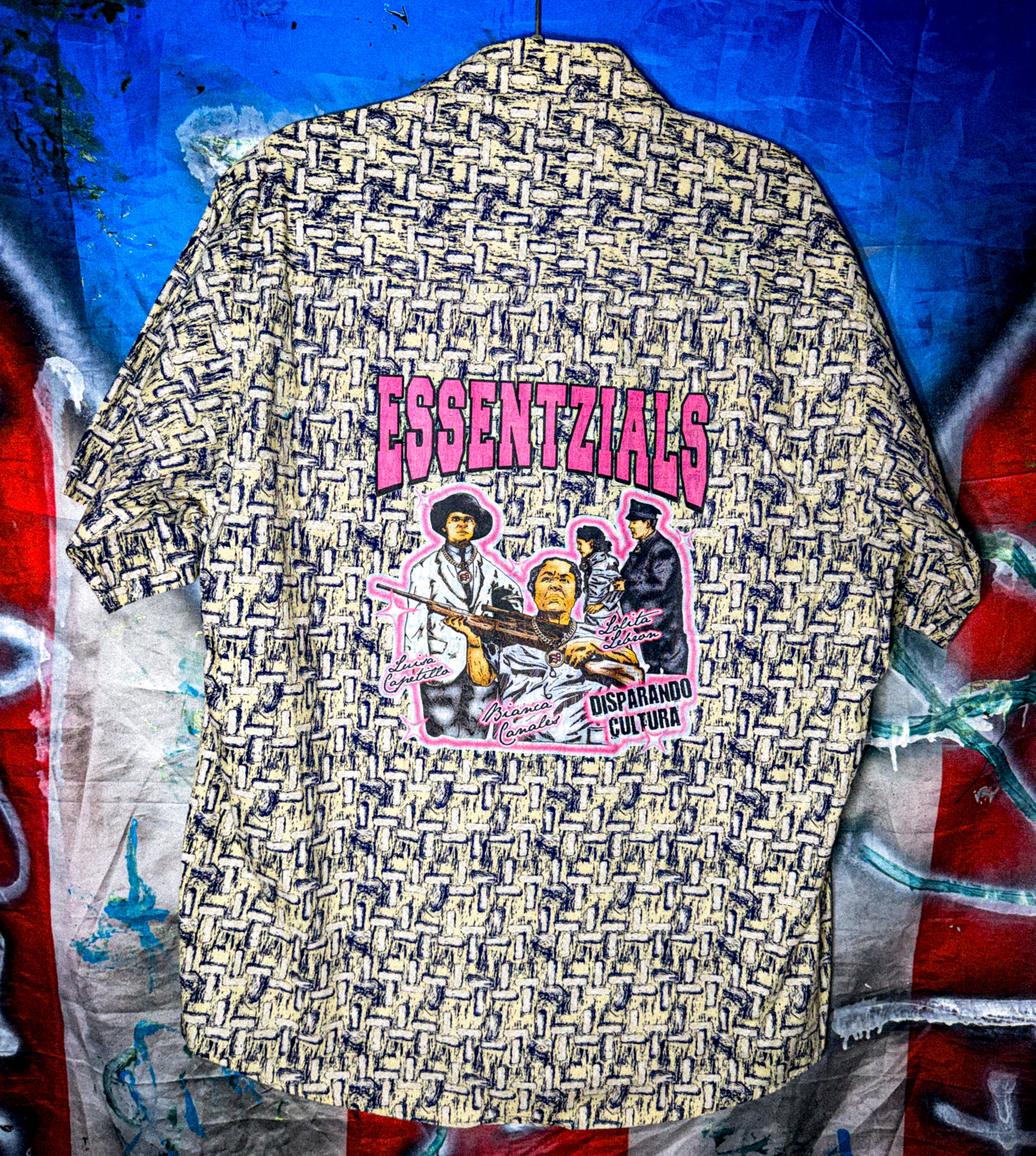 ESSENTZIALS DISPARANDO CULTURA VINTAGE TEE