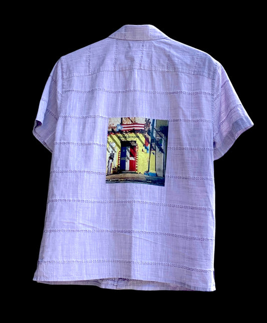 1/1 ESSENTZIALS CALLE SAN SEBASTIAN DRESS SHIRT