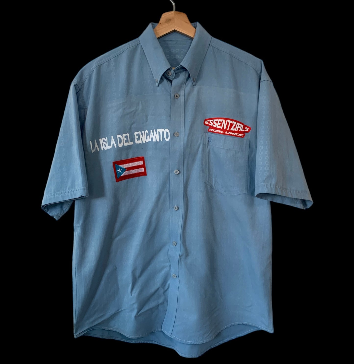 1/1 ESSENTZIALS VEJIGANTE BLUE SHIRT