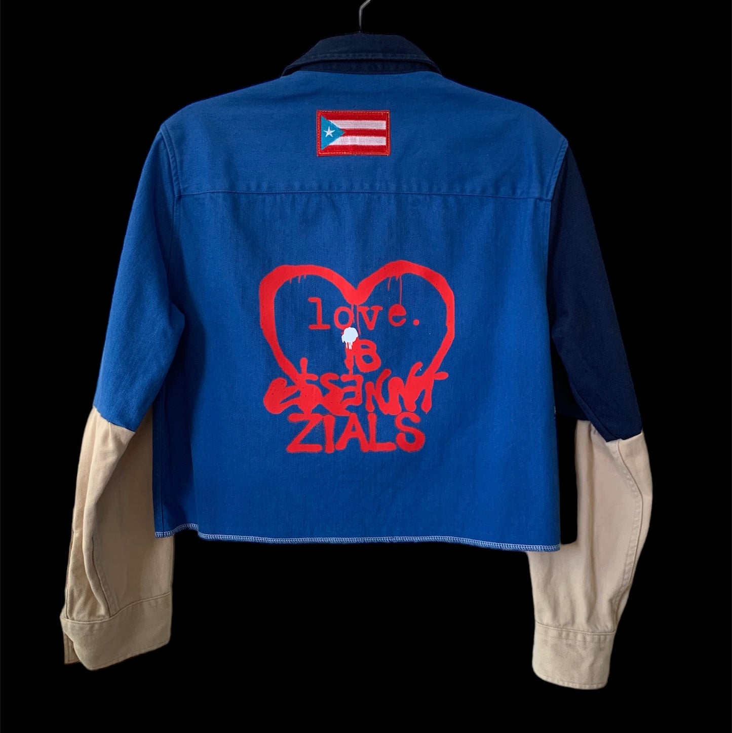 1/1 ESSENTZIALS LOVE IS ESSENTZIALS JACKET