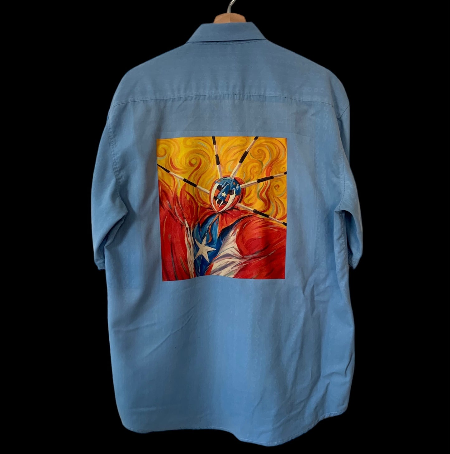 1/1 ESSENTZIALS VEJIGANTE BLUE SHIRT