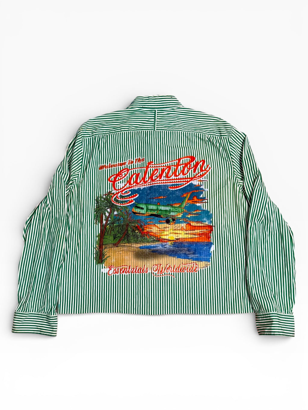 WELCOME TO BORIKÉN — ESSENTZIALS AIRLINES 1/1 REWORKED SHIRT