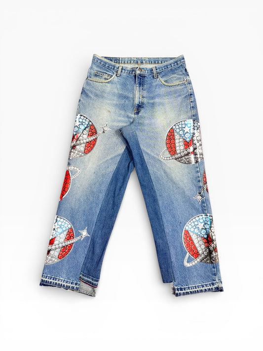 BORICUA JEANS 1/1 PANTS
