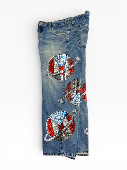 BORICUA JEANS 1/1 PANTS