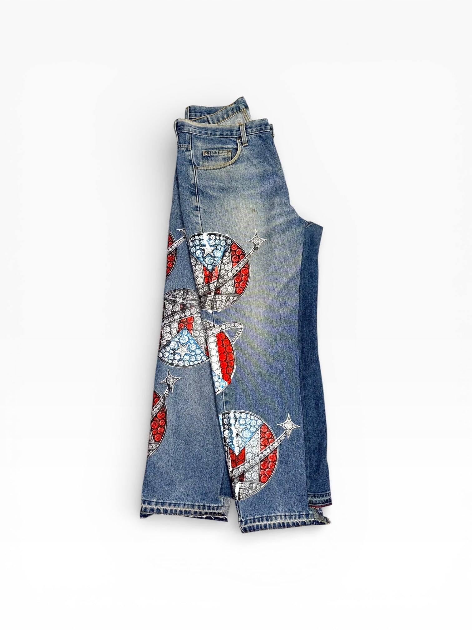 BORICUA JEANS 1/1 PANTS