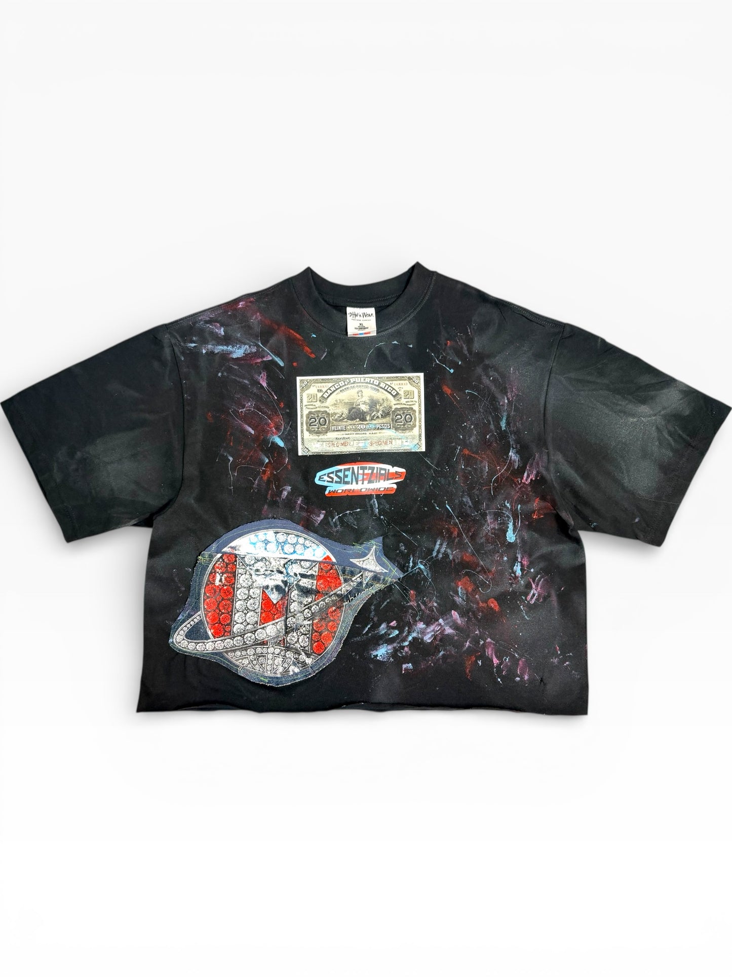 EL PESO BORICUA — 1/1 ESSENTZIALS REWORKED TEE