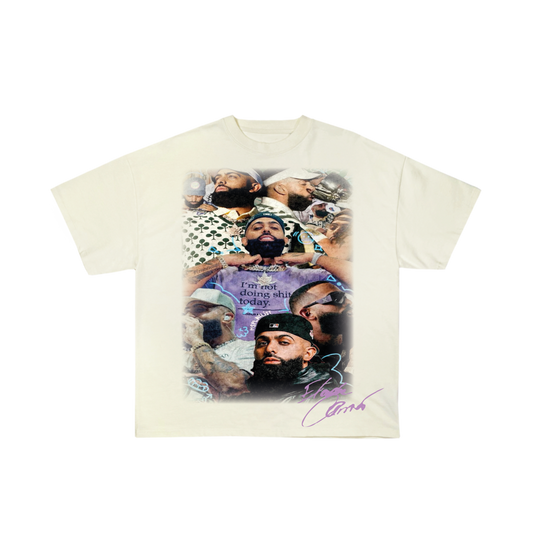 ELADIO SIGNATURE CREAM TEE