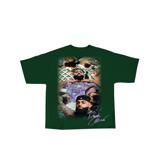 ELADIO SIGNATURE GREEN TEE