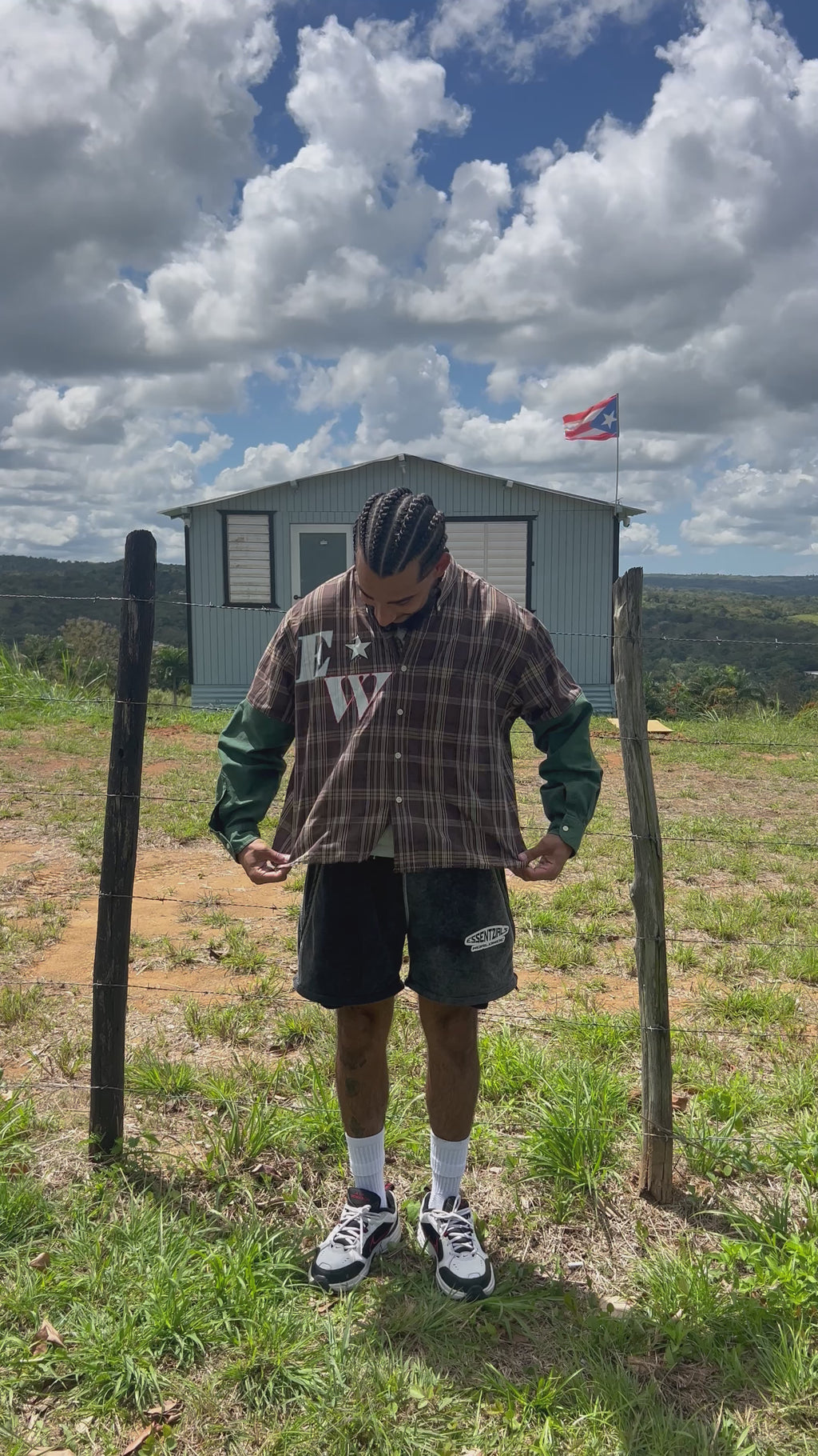 1/1 ESSENTZIALS FLANNEL DOUBLE LAYER
