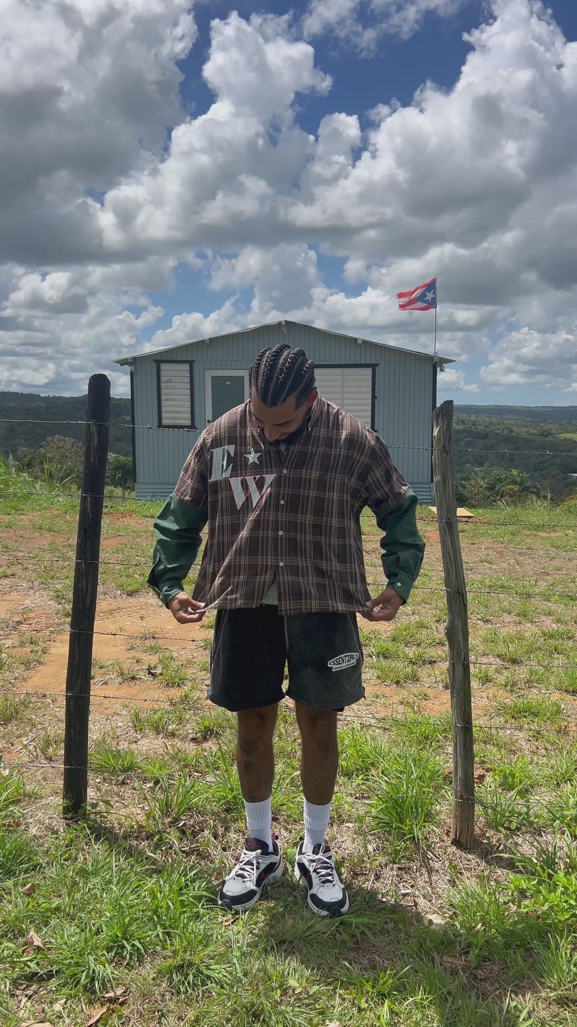 1/1 ESSENTZIALS FLANNEL DOUBLE LAYER